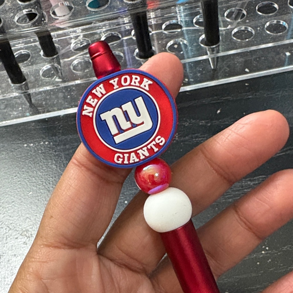 New York Giants Red and White Sports Team Pen
